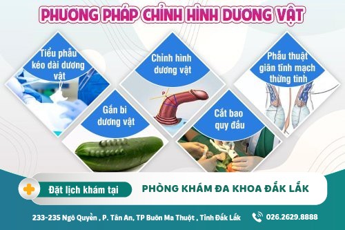 Chỉnh hình dương vật bằng giải pháp nào?