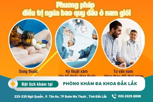 Đa Khoa Đắk Lắk - Địa chỉ chữa ngứa bao quy đầu uy tín nhất tại TP.Hồ Chí Minh